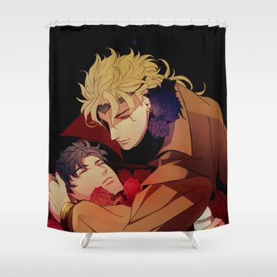 Functional Jojo’s Bizarre Adventure Shower Curtain