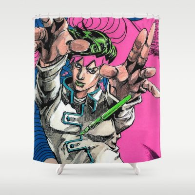 Jojo’s Bizarre Adventure Stardust Crusaders Cleanse Shower Curtain