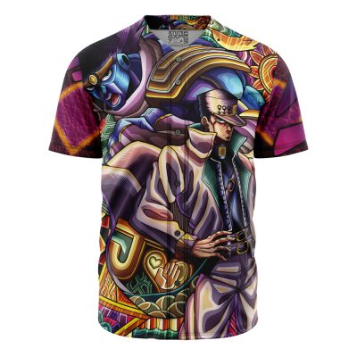 Trippy Jotaro Kujo JJBA Baseball Jerseyv