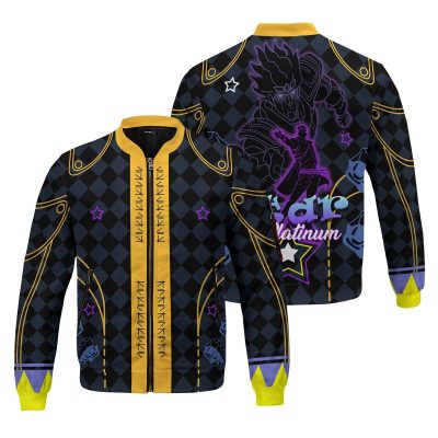 JJBA Star Platinum Bomber Jacket