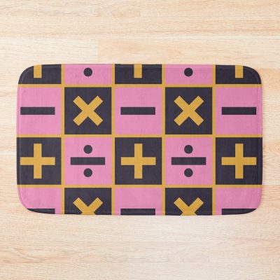 Trish Una Inspired Pattern (Anime Version) JJBA Bath Mat