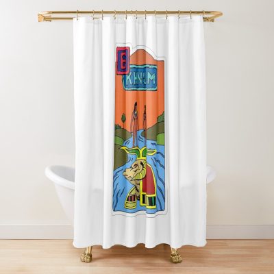 Jojo’s Bizarre Adventure Khnum Shower Curtain
