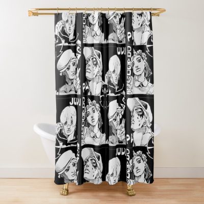 JJBA Jojolands Main Cast Shower Curtain
