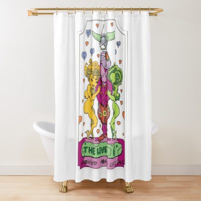 JJBA Tarot – 06 The Lover Shower Curtain