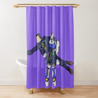 JJBA Touched By The Hand Shower Curtain