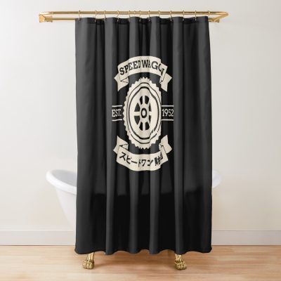 JJBA Speedwagon Foundation Logo Shower Curtain