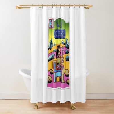 Jojo’s Bizarre Adventure Geb Shower Curtain