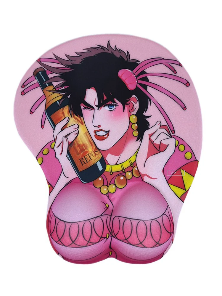Jojo Mouse Pad Wrist Guard Silicone Gaming Accessories