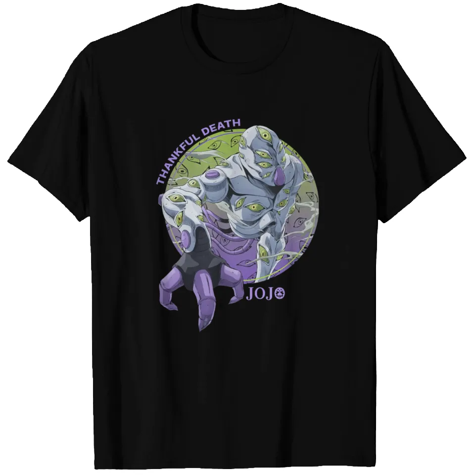 Jojo Bizarre Adventure Thankful Death T-shirt