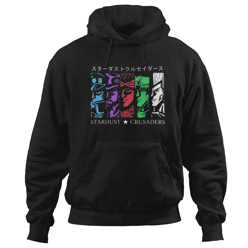 Stardust Crusaders Jojo Bizarre Adventure Hoodies