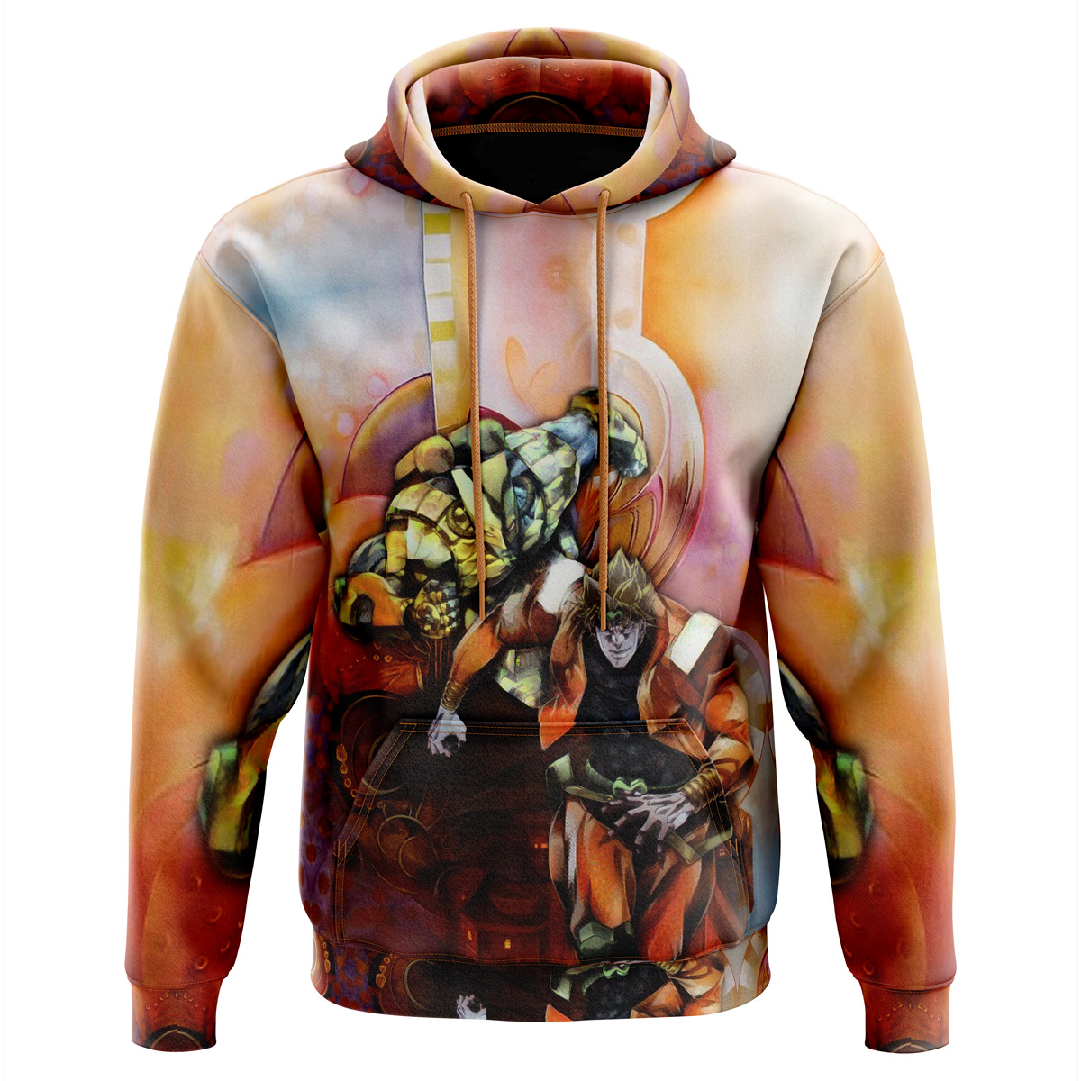 Trippy Dio Jojo’s Bizarre Adventure 3D Hoodie